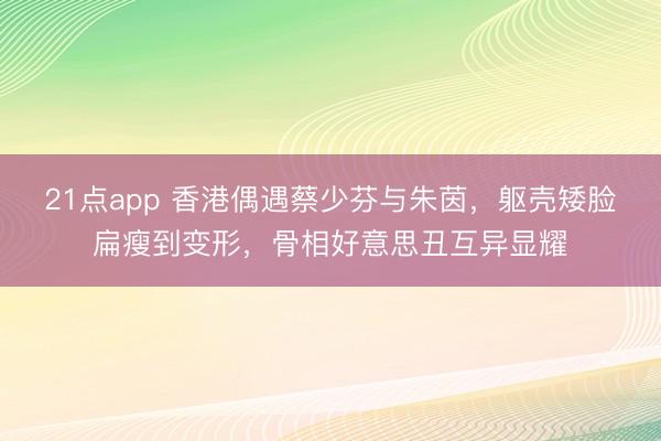 21点app 香港偶遇蔡少芬与朱茵，躯壳矮脸扁瘦到变形，骨相好意思丑互异显耀